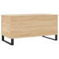 vidaXL Mesa de centro madera contrachapada roble Sonoma 90x44,5x45 cm vidaXL Mesa de centro madera contrachapada roble Sonoma 90x44,5x45 cm