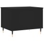 vidaXL Mesa de centro madera contrachapada negro 60x44,5x45 cm vidaXL Mesa de centro madera contrachapada negro 60x44,5x45 cm