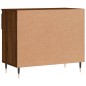 vidaXL Mueble zapatero madera contrachapada roble marrón 70x36x60 cm vidaXL Mueble zapatero madera contrachapada roble marrón 70x36x60 cm