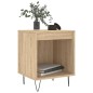 vidaXL Mesitas noche 2 uds madera ingeniería roble Sonoma 40x35x50 cm vidaXL Mesitas noche 2 uds madera ingeniería roble Sonoma 40x35x50 cm