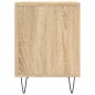 vidaXL Mesitas noche 2 uds madera ingeniería roble Sonoma 40x35x50 cm vidaXL Mesitas noche 2 uds madera ingeniería roble Sonoma 40x35x50 cm