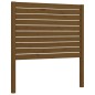 vidaXL Estructura cama con cabecero madera maciza marrón miel 90x200cm
