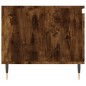 vidaXL Mesa de centro madera contrachapada roble ahumado 100x50x45 cm vidaXL Mesa de centro madera contrachapada roble ahumado 100x50x45 cm