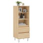 vidaXL Aparador alto madera contrachapada roble Sonoma 40x36x110 cm vidaXL Aparador alto madera contrachapada roble Sonoma 40x36x110 cm