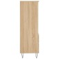 vidaXL Aparador alto madera contrachapada roble Sonoma 40x36x110 cm vidaXL Aparador alto madera contrachapada roble Sonoma 40x36x110 cm