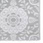 vidaXL Alfombra de exterior PP gris claro 160x230 cm vidaXL Alfombra de exterior PP gris claro 160x230 cm