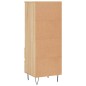 vidaXL Aparador alto madera contrachapada roble Sonoma 40x36x110 cm vidaXL Aparador alto madera contrachapada roble Sonoma 40x36x110 cm