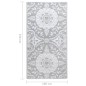 vidaXL Alfombra de exterior PP gris claro 160x230 cm vidaXL Alfombra de exterior PP gris claro 160x230 cm