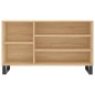 vidaXL Mueble zapatero madera contrachapada roble Sonoma 102x36x60 cm vidaXL Mueble zapatero madera contrachapada roble Sonoma 102x36x60 cm