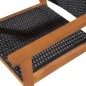 vidaXL Set de comedor de jardín 5 pzas ratán sintético negro y marrón vidaXL Set de comedor de jardín 5 pzas ratán sintético negro y marrón
