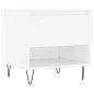 vidaXL Mesa de centro madera de ingeniería blanco 50x46x50 cm vidaXL Mesa de centro madera de ingeniería blanco 50x46x50 cm