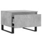 vidaXL Mesa de centro madera de ingeniería gris hormigón 50x46x35 cm vidaXL Mesa de centro madera de ingeniería gris hormigón 50x46x35 cm