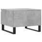 vidaXL Mesa de centro madera de ingeniería gris hormigón 50x46x35 cm vidaXL Mesa de centro madera de ingeniería gris hormigón 50x46x35 cm
