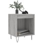 vidaXL Mesita de noche madera de ingeniería gris Sonoma 40x35x50 cm vidaXL Mesita de noche madera de ingeniería gris Sonoma 40x35x50 cm