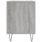 vidaXL Mesita de noche madera de ingeniería gris Sonoma 40x35x50 cm vidaXL Mesita de noche madera de ingeniería gris Sonoma 40x35x50 cm