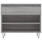 vidaXL Mueble zapatero madera contrachapada gris Sonoma 70x36x60 cm vidaXL Mueble zapatero madera contrachapada gris Sonoma 70x36x60 cm