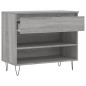 vidaXL Mueble zapatero madera contrachapada gris Sonoma 70x36x60 cm vidaXL Mueble zapatero madera contrachapada gris Sonoma 70x36x60 cm