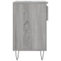 vidaXL Mueble zapatero madera contrachapada gris Sonoma 70x36x60 cm vidaXL Mueble zapatero madera contrachapada gris Sonoma 70x36x60 cm
