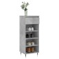 vidaXL Mueble zapatero madera contrachapada gris hormigón 40x36x105 cm vidaXL Mueble zapatero madera contrachapada gris hormigón 40x36x105 cm