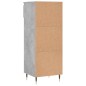 vidaXL Mueble zapatero madera contrachapada gris hormigón 40x36x105 cm vidaXL Mueble zapatero madera contrachapada gris hormigón 40x36x105 cm