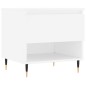 vidaXL Mesa de centro madera de ingeniería blanco 50x46x50 cm vidaXL Mesa de centro madera de ingeniería blanco 50x46x50 cm