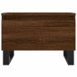 vidaXL Mesa de centro madera de ingeniería marrón roble 50x46x35 cm vidaXL Mesa de centro madera de ingeniería marrón roble 50x46x35 cm