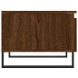 vidaXL Mesa de centro madera de ingeniería marrón roble 50x46x35 cm vidaXL Mesa de centro madera de ingeniería marrón roble 50x46x35 cm