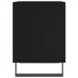 vidaXL Mesitas de noche 2 uds madera de ingeniería negro 40x35x50 cm vidaXL Mesitas de noche 2 uds madera de ingeniería negro 40x35x50 cm