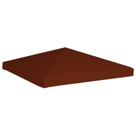 vidaXL Toldo de cenador terracota 310 g/m² 3x3 m