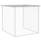 vidaXL Gallinero con techo acero galvanizado gris claro 603x98x90 cm vidaXL Gallinero con techo acero galvanizado gris claro 603x98x90 cm