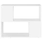 vidaXL Mueble para TV madera contrachapada blanco 80x24x63 cm vidaXL Mueble para TV madera contrachapada blanco 80x24x63 cm