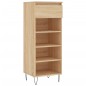 vidaXL Mueble zapatero madera contrachapada roble Sonoma 40x36x105 cm vidaXL Mueble zapatero madera contrachapada roble Sonoma 40x36x105 cm