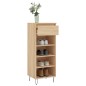 vidaXL Mueble zapatero madera contrachapada roble Sonoma 40x36x105 cm vidaXL Mueble zapatero madera contrachapada roble Sonoma 40x36x105 cm
