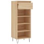 vidaXL Mueble zapatero madera contrachapada roble Sonoma 40x36x105 cm vidaXL Mueble zapatero madera contrachapada roble Sonoma 40x36x105 cm