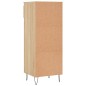 vidaXL Mueble zapatero madera contrachapada roble Sonoma 40x36x105 cm vidaXL Mueble zapatero madera contrachapada roble Sonoma 40x36x105 cm
