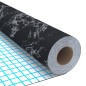 vidaXL Láminas autoadhesivas muebles PVC piedra negra 500x90 cm vidaXL Láminas autoadhesivas muebles PVC piedra negra 500x90 cm