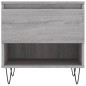 vidaXL Mesa de centro madera de ingeniería gris Sonoma 50x46x50 cm vidaXL Mesa de centro madera de ingeniería gris Sonoma 50x46x50 cm