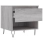 vidaXL Mesa de centro madera de ingeniería gris Sonoma 50x46x50 cm vidaXL Mesa de centro madera de ingeniería gris Sonoma 50x46x50 cm