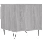 vidaXL Mesa de centro madera de ingeniería gris Sonoma 50x46x50 cm vidaXL Mesa de centro madera de ingeniería gris Sonoma 50x46x50 cm