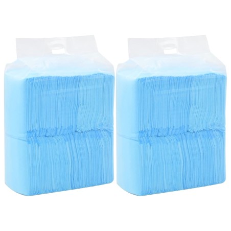 vidaXL Empapadores para mascota 200 unidades 60x60 cm textil no tejido