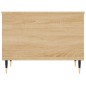 vidaXL Mesa de centro madera contrachapada roble Sonoma 60x44,5x45 cm vidaXL Mesa de centro madera contrachapada roble Sonoma 60x44,5x45 cm