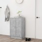 vidaXL Zapatero de madera de ingeniería gris hormigón 60x35x92 cm vidaXL Zapatero de madera de ingeniería gris hormigón 60x35x92 cm