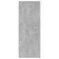 vidaXL Zapatero de madera de ingeniería gris hormigón 60x35x92 cm vidaXL Zapatero de madera de ingeniería gris hormigón 60x35x92 cm
