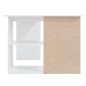 vidaXL Escritorio de esquina madera contrachapada blanco 145x100x76 cm vidaXL Escritorio de esquina madera contrachapada blanco 145x100x76 cm