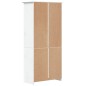 vidaXL Librería BODO 5 estantes madera maciza pino blanco 80x38x180 cm vidaXL Librería BODO 5 estantes madera maciza pino blanco 80x38x180 cm