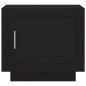 vidaXL Mesa de centro madera contrachapada negra 51x50x45 cm vidaXL Mesa de centro madera contrachapada negra 51x50x45 cm