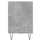 vidaXL Mueble para TV madera contrachapada gris hormigón 160x35x55 cm