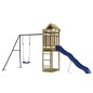vidaXL Parque infantil de exterior madera de pino impregnada vidaXL Parque infantil de exterior madera de pino impregnada