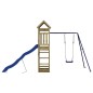 vidaXL Parque infantil de exterior madera de pino impregnada vidaXL Parque infantil de exterior madera de pino impregnada