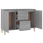 vidaXL Aparador de madera contrachapada gris Sonoma 103,5x35x70 cm vidaXL Aparador de madera contrachapada gris Sonoma 103,5x35x70 cm